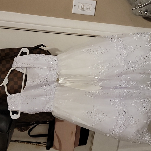 White Christening dress - Picture 1 of 4